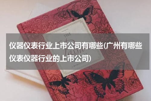仪器仪表行业上市公司有哪些(广州有哪些仪表仪器行业的上市公司)