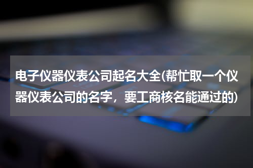 电子仪器仪表公司起名大全(帮忙取一个仪器仪表公司的名字，要工商核名能通过的)