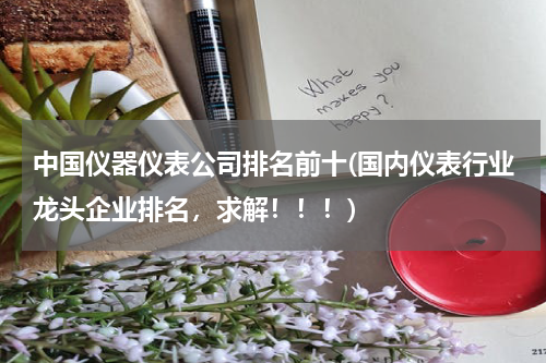 中国仪器仪表公司排名前十(国内仪表行业龙头企业排名，求解！！！)