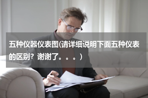 五种仪器仪表图(请详细说明下面五种仪表的区别？谢谢了。。。)