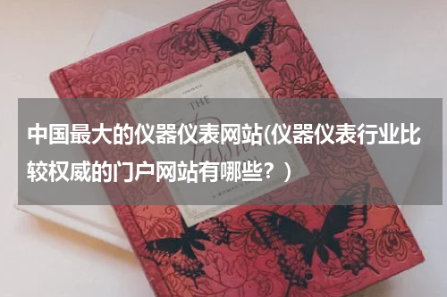 中国最大的仪器仪表网站(仪器仪表行业比较权威的门户网站有哪些？)