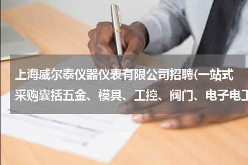 上海威尔泰仪器仪表有限公司招聘(一站式采购囊括五金、模具、工控、阀门、电子电工、仪器仪表、刀具、通用零配件八大类商品的网站在中国有多少？)