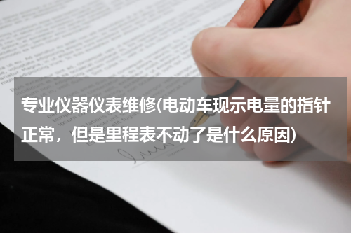 专业仪器仪表维修(电动车现示电量的指针正常，但是里程表不动了是什么原因)