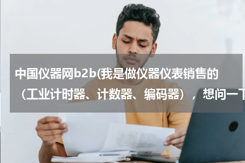 中国仪器网b2b(我是做仪器仪表销售的（工业计时器、计数器、编码器），想问一下在哪一个b2b网站上做推广好一点，谢谢各位)