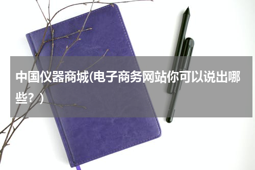 中国仪器商城(电子商务网站你可以说出哪些？)