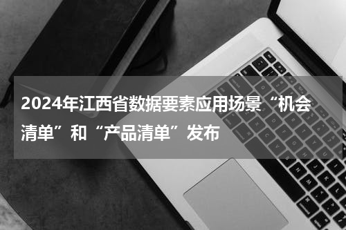 2024年江西省数据要素应用场景“机会清单”和“产品清单”发布