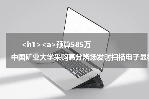       <h1><a>预算585万 中国矿业大学采购高分辨场发射扫描电子显微镜及电子背散射衍射系统</a></h1>            