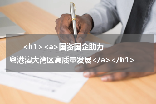       <h1><a>国资国企助力粤港澳大湾区高质量发展</a></h1>            