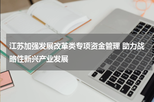 江苏加强发展改革类专项资金管理 助力战略性新兴产业发展